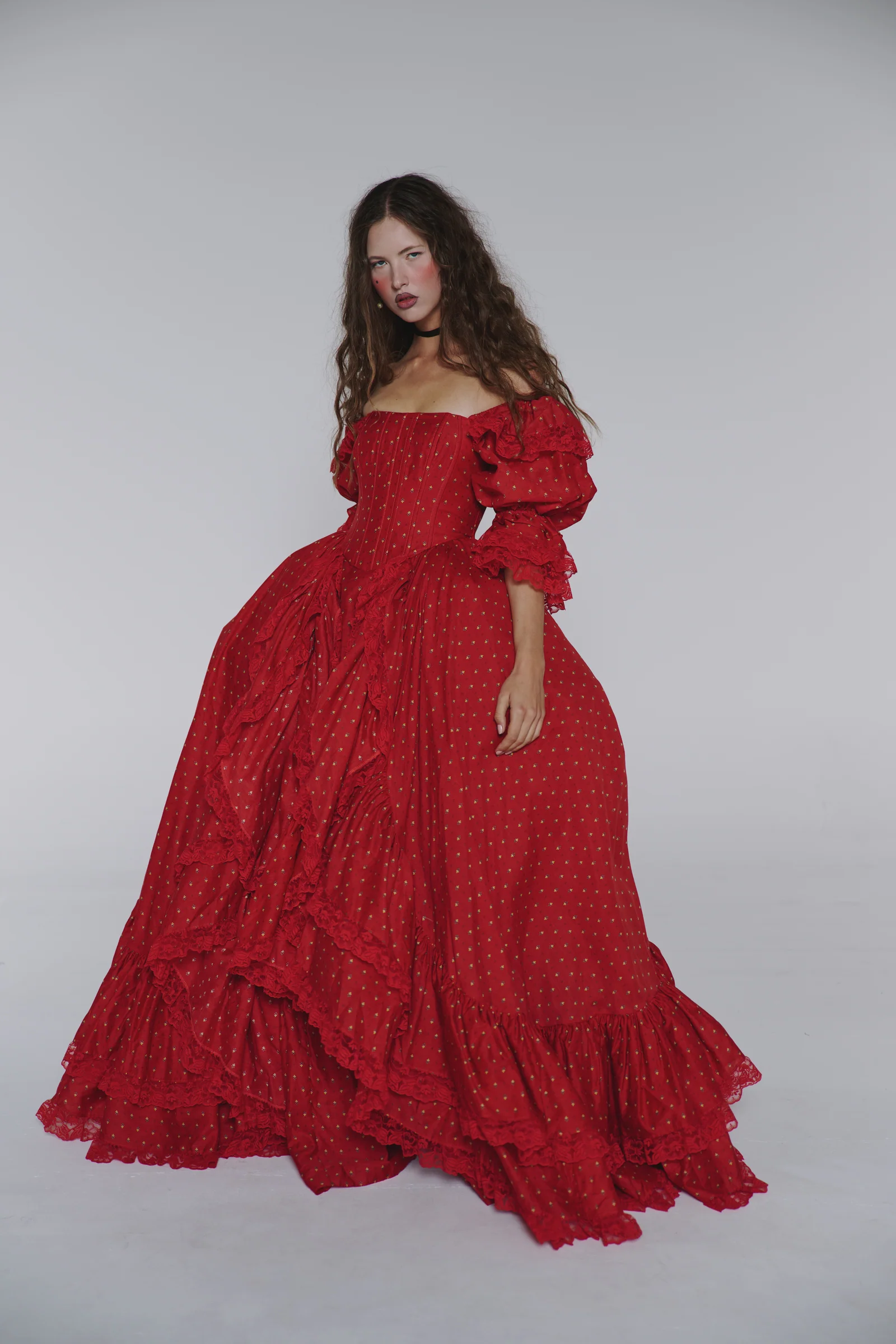 The Silk Organdy Revolution Courtesan Gown - Image 10