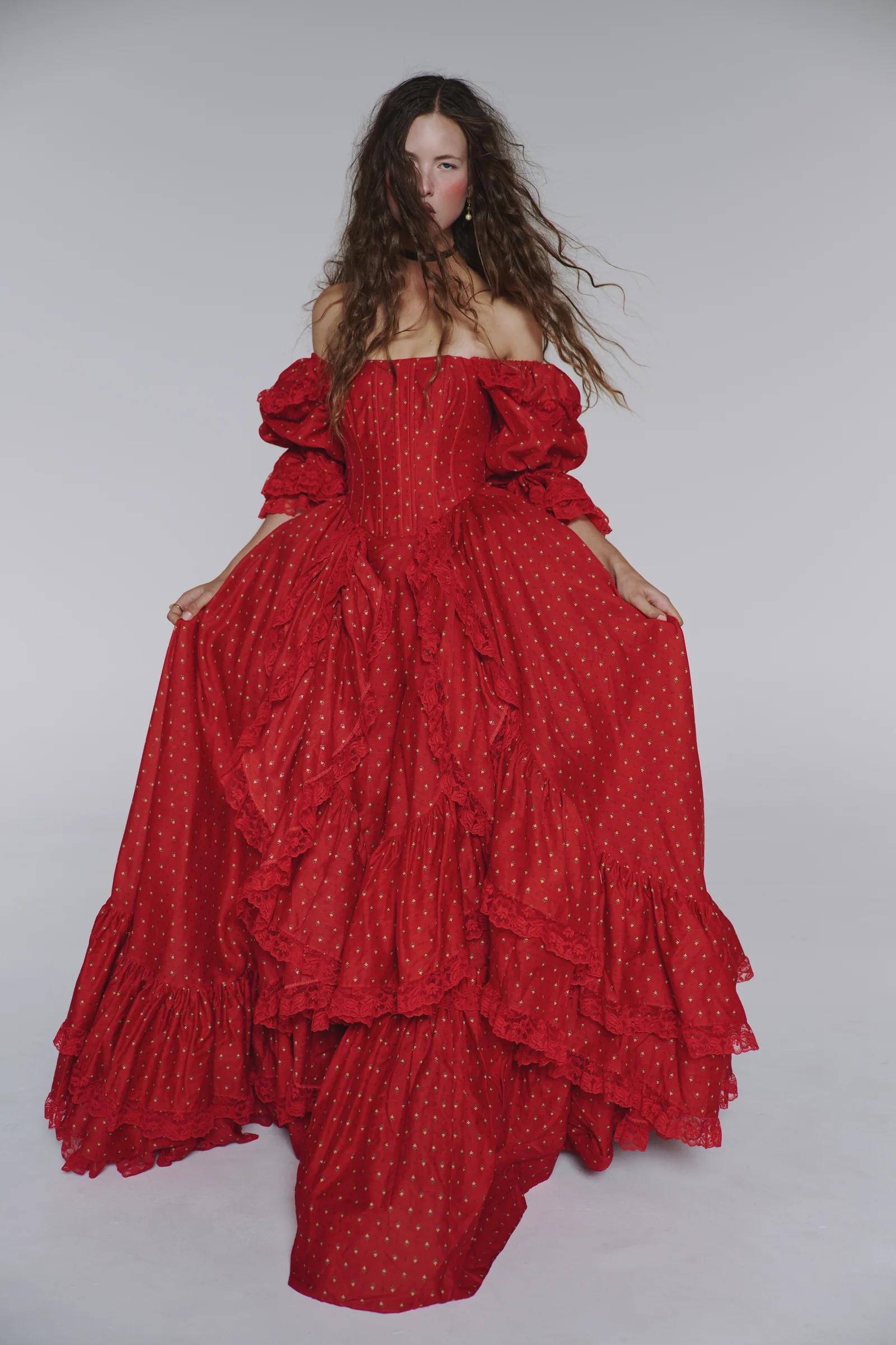 The Silk Organdy Revolution Courtesan Gown - Image 12