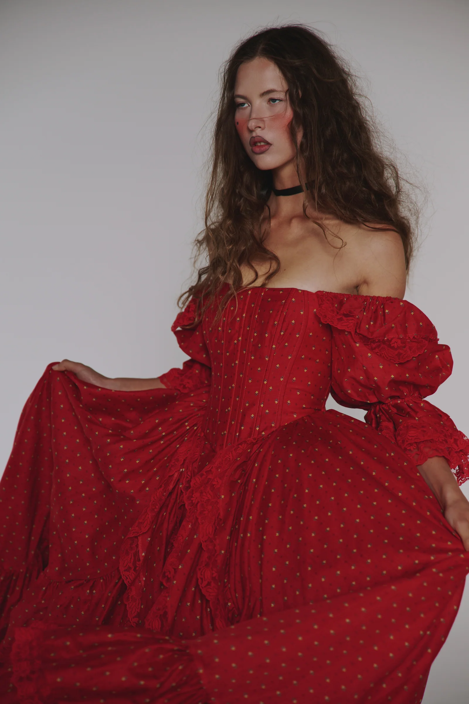 The Silk Organdy Revolution Courtesan Gown - Image 18