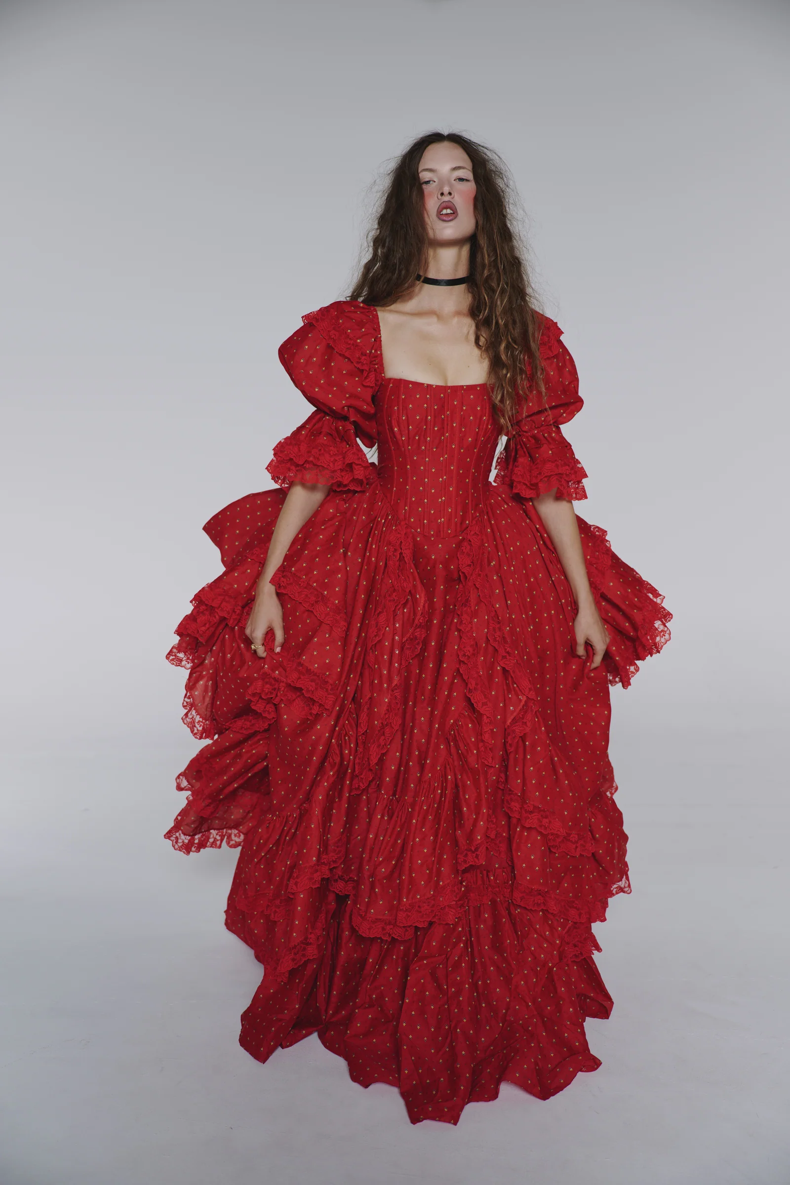 The Silk Organdy Revolution Courtesan Gown - Image 23