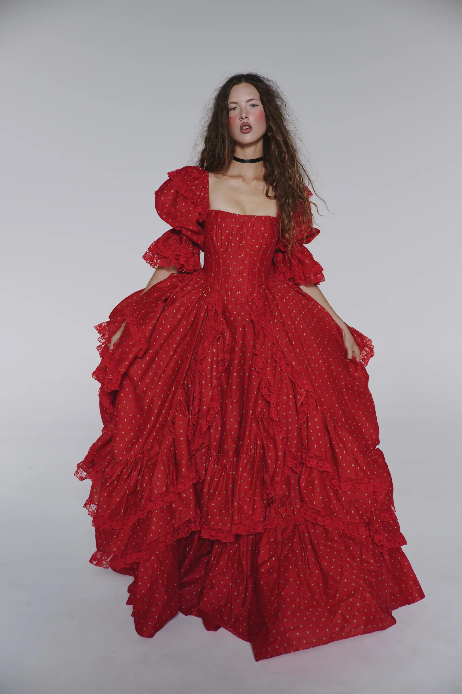 The Silk Organdy Revolution Courtesan Gown - Image 24