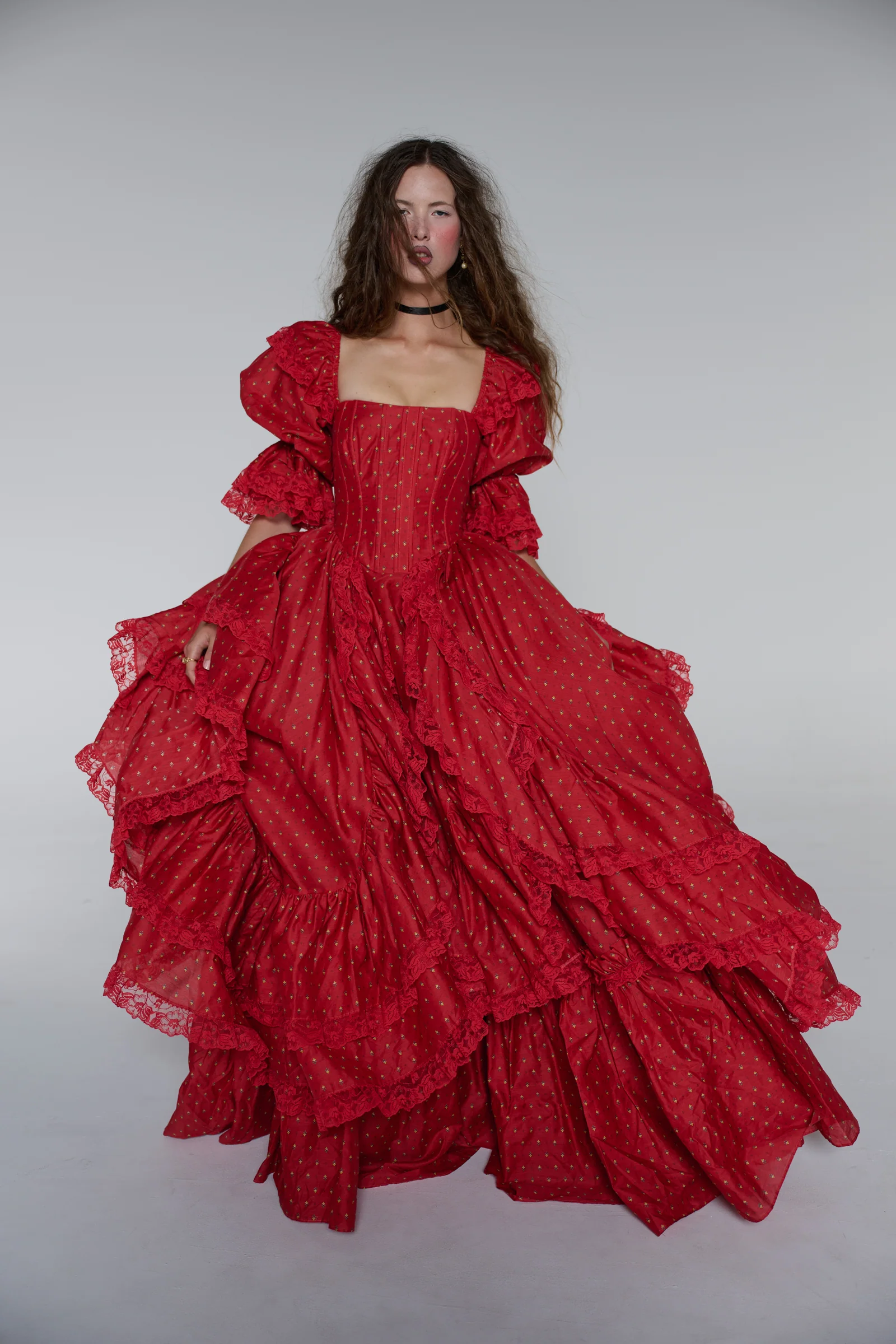 The Silk Organdy Revolution Courtesan Gown - Image 25