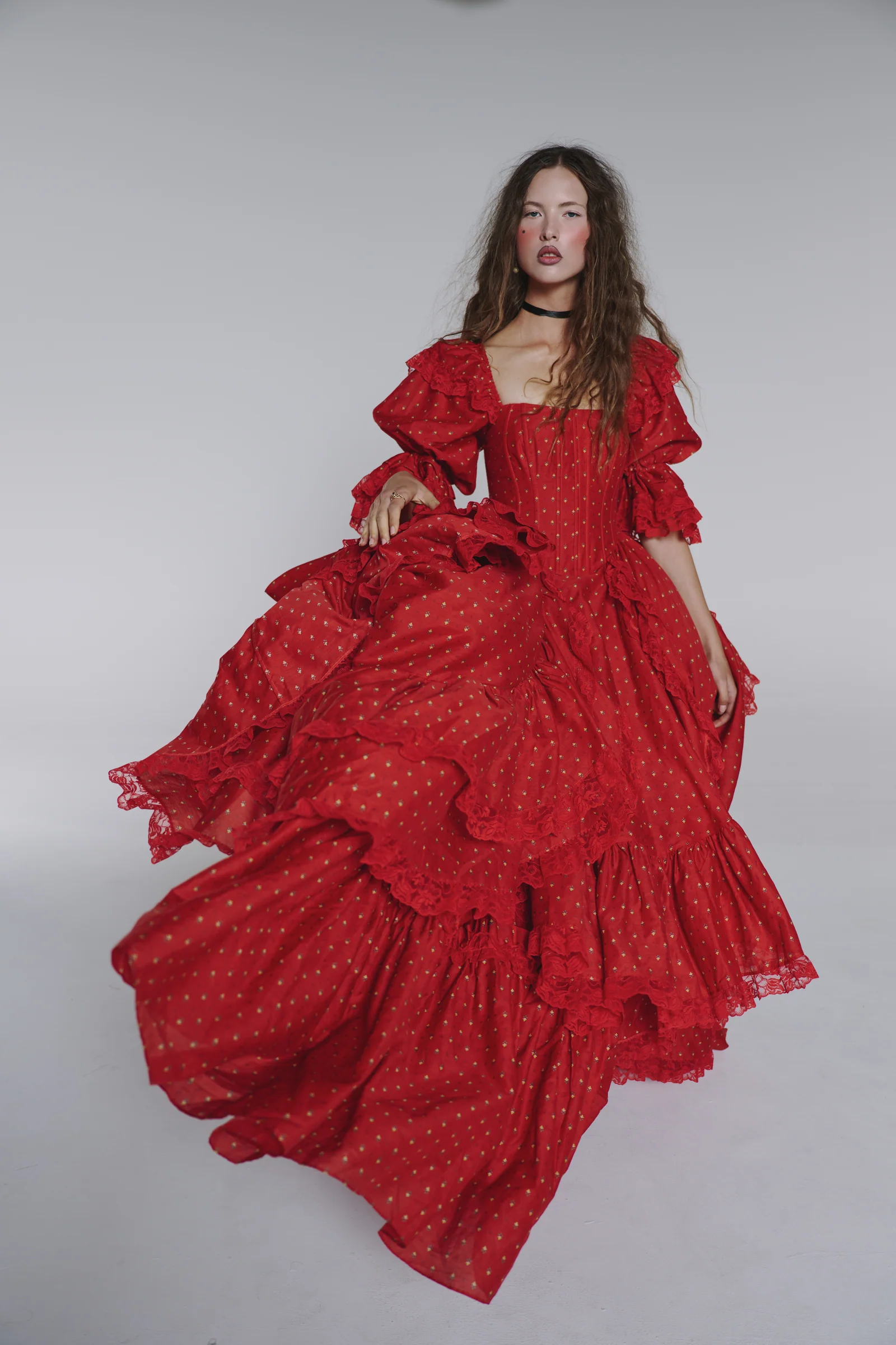 The Silk Organdy Revolution Courtesan Gown - Image 26