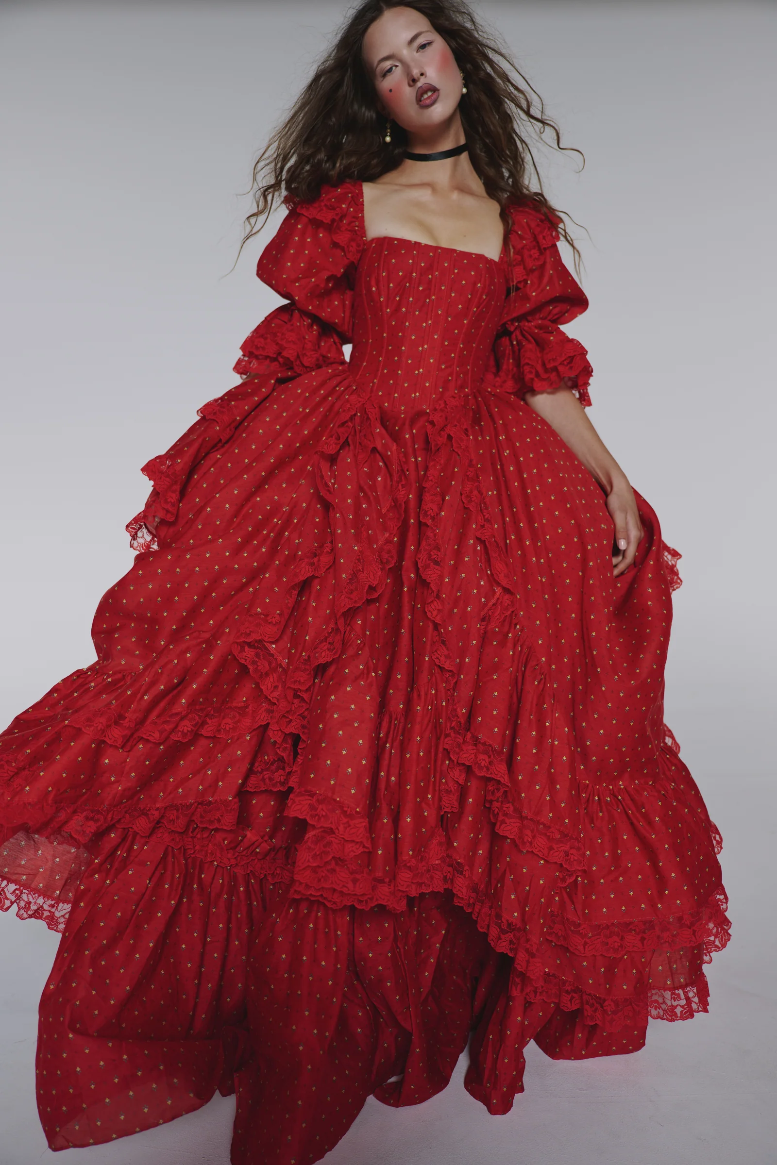 The Silk Organdy Revolution Courtesan Gown - Image 27