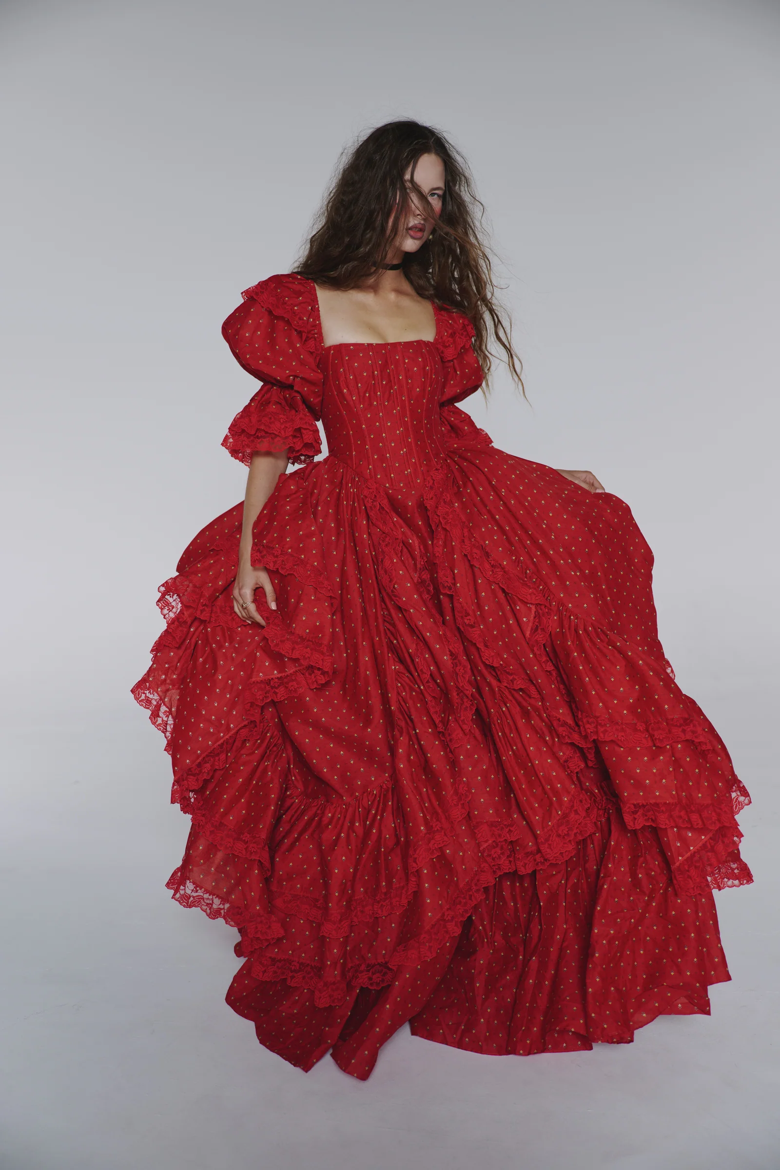 The Silk Organdy Revolution Courtesan Gown - Image 3