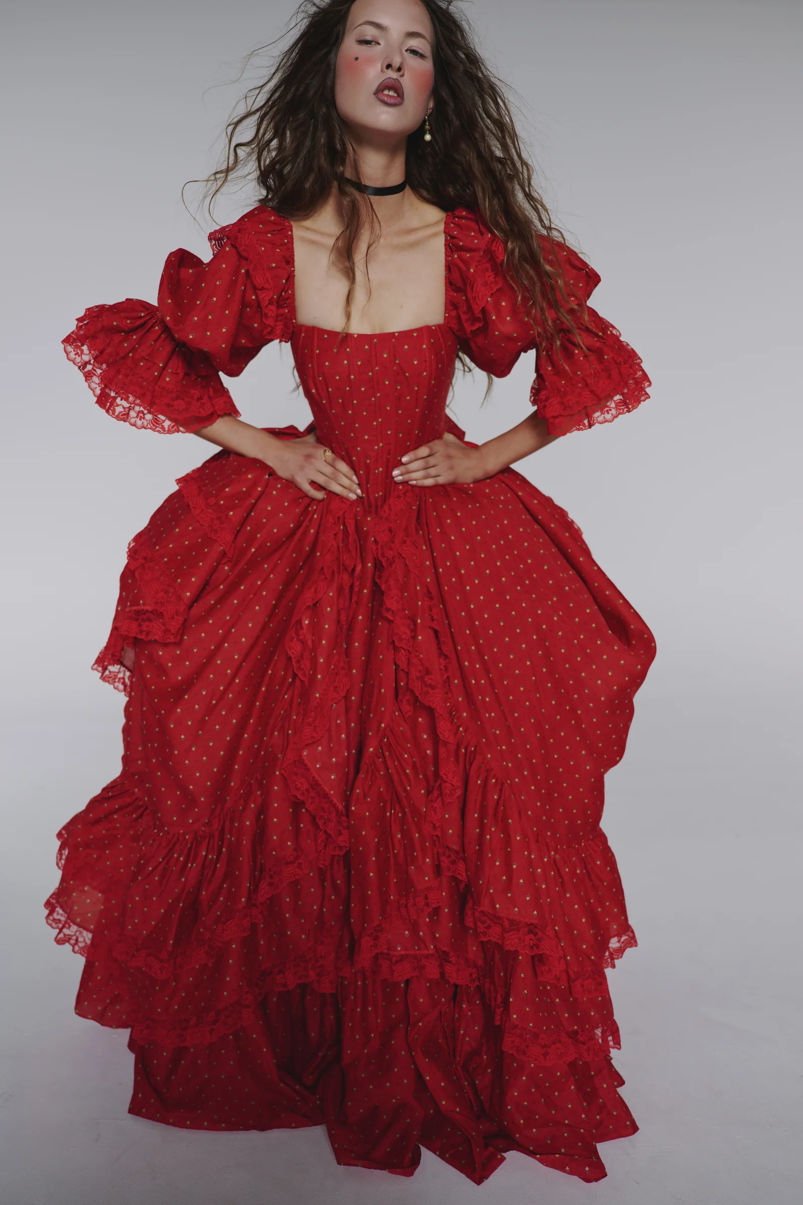 The Silk Organdy Revolution Courtesan Gown - Image 37