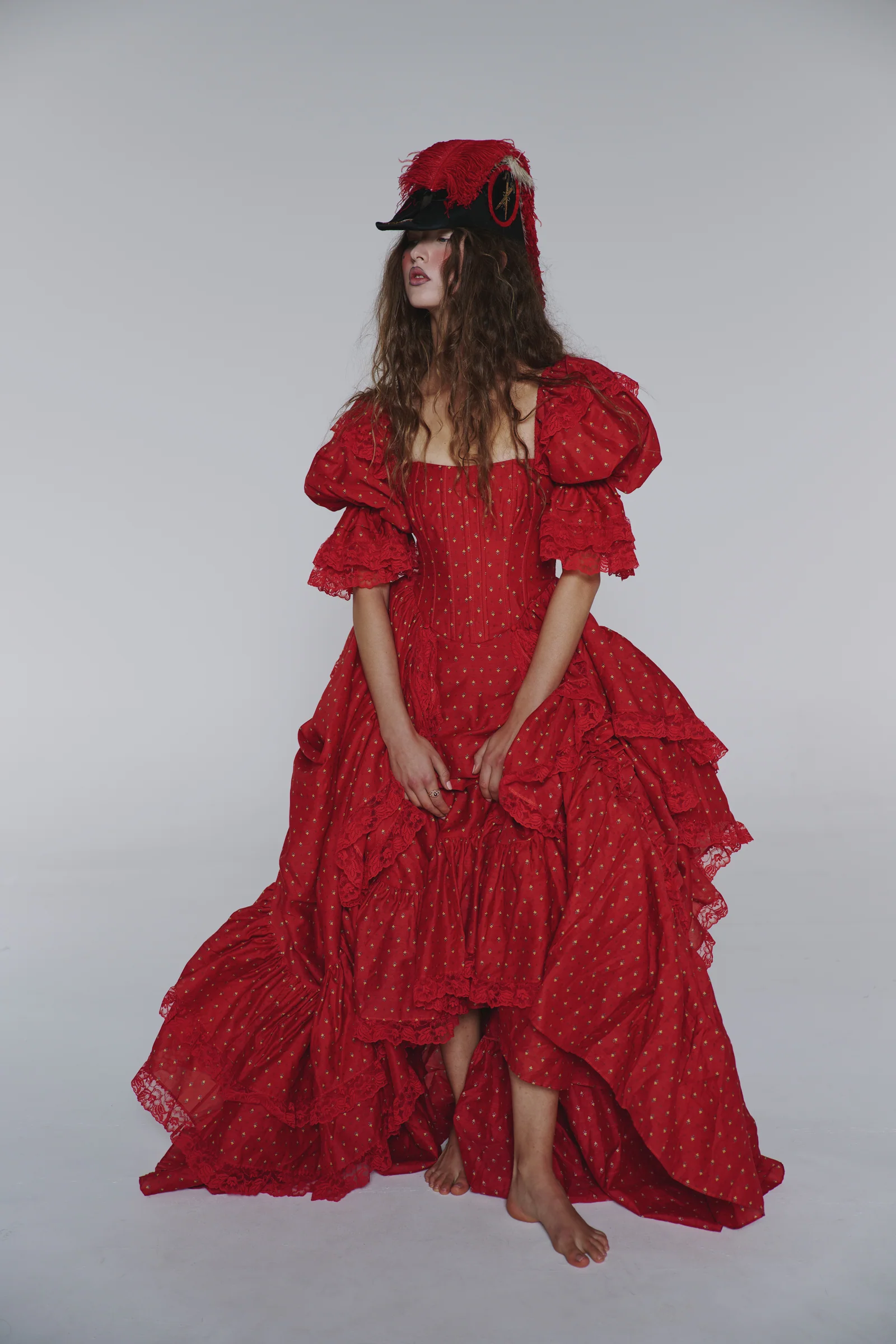 The Silk Organdy Revolution Courtesan Gown - Image 38