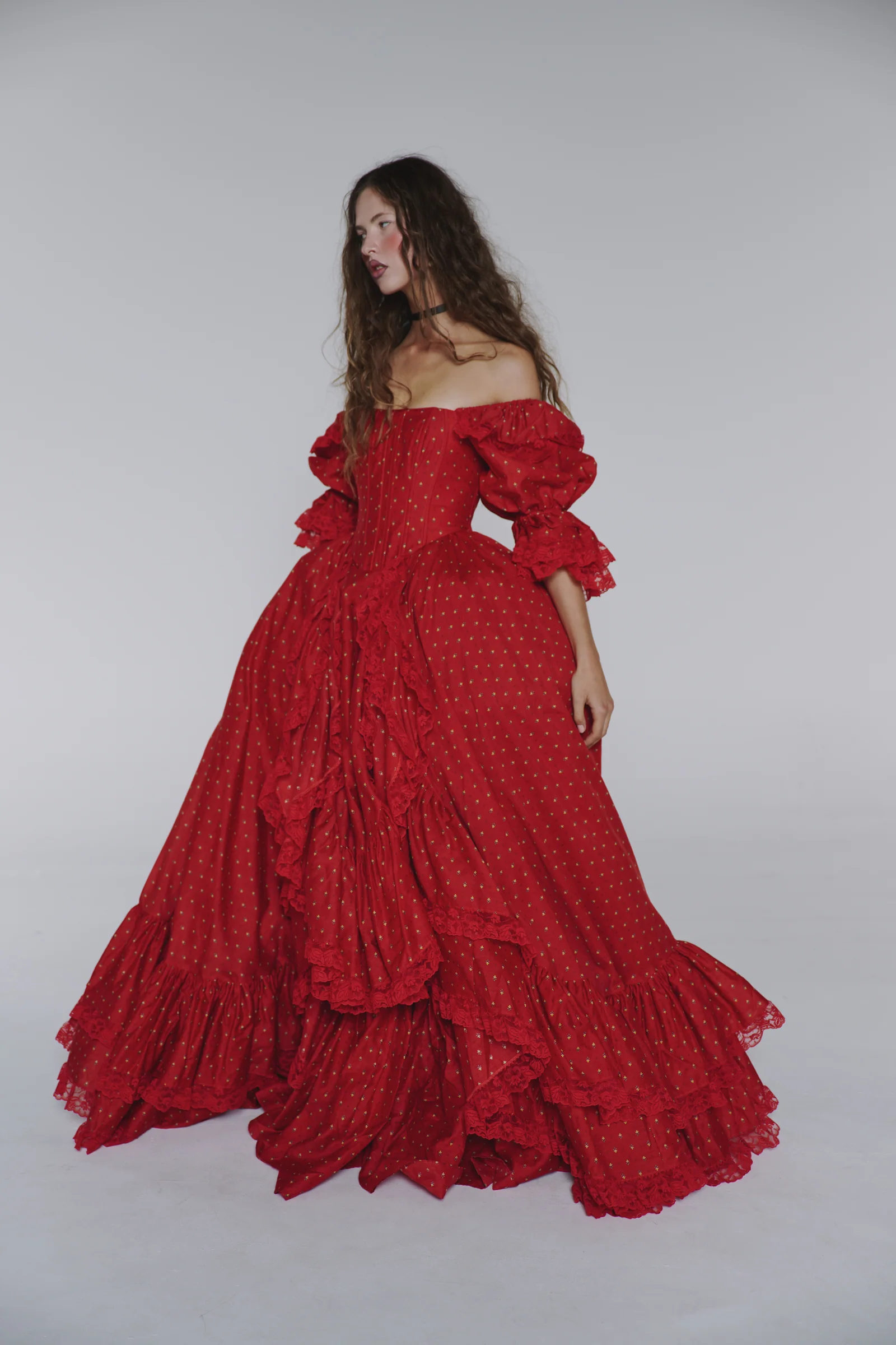 The Silk Organdy Revolution Courtesan Gown - Image 4