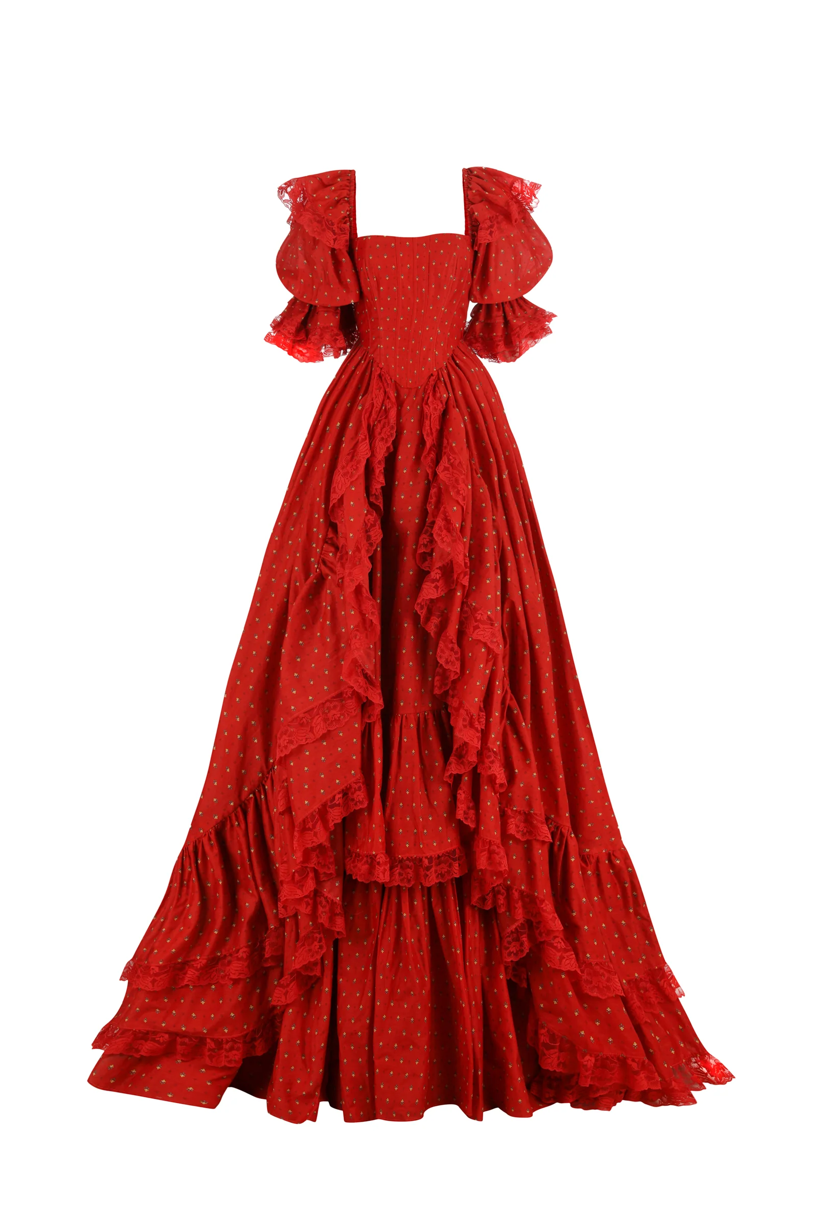 The Silk Organdy Revolution Courtesan Gown - Image 5