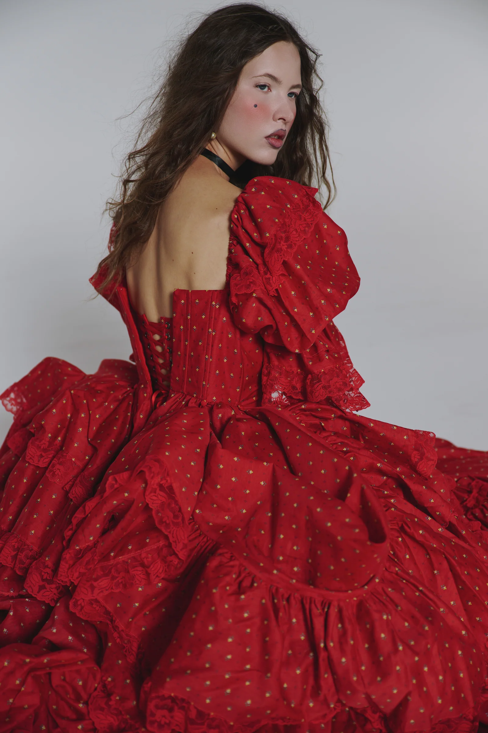 The Silk Organdy Revolution Courtesan Gown - Image 7