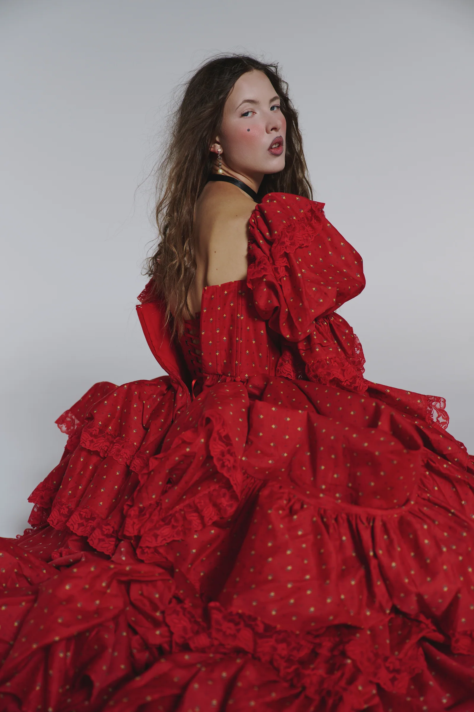 The Silk Organdy Revolution Courtesan Gown - Image 8