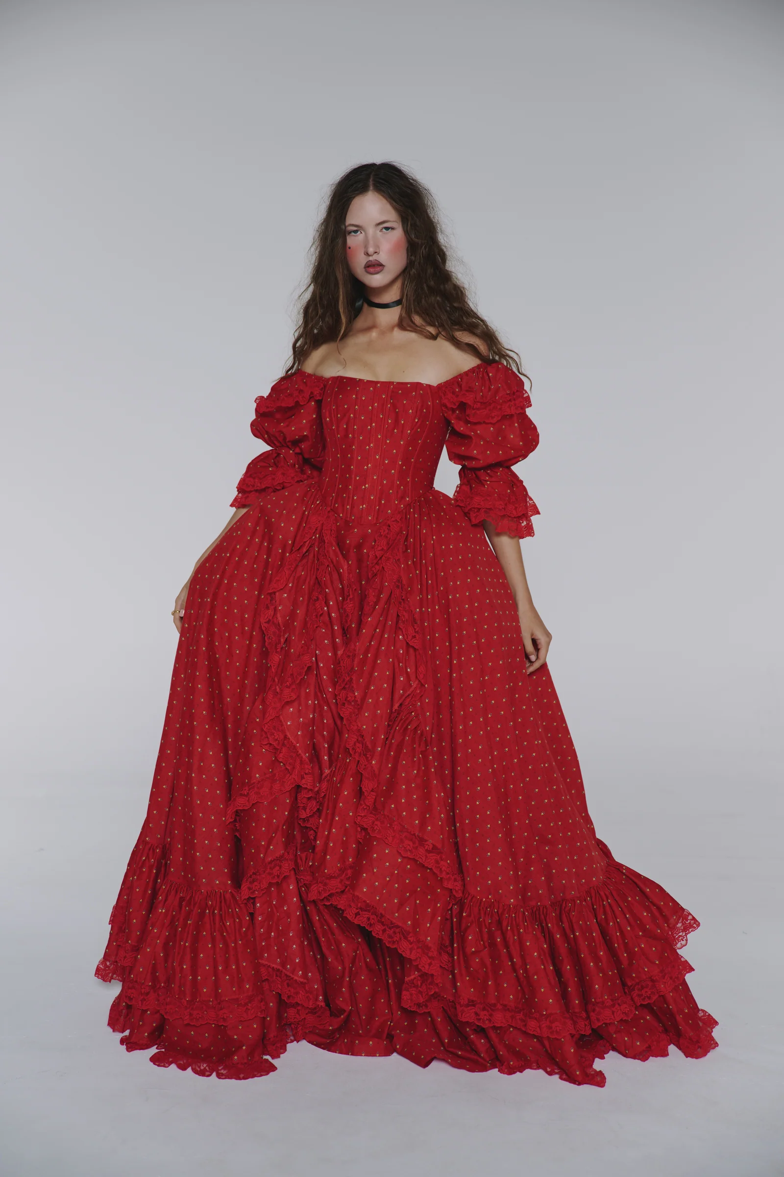 The Silk Organdy Revolution Courtesan Gown - Image 9