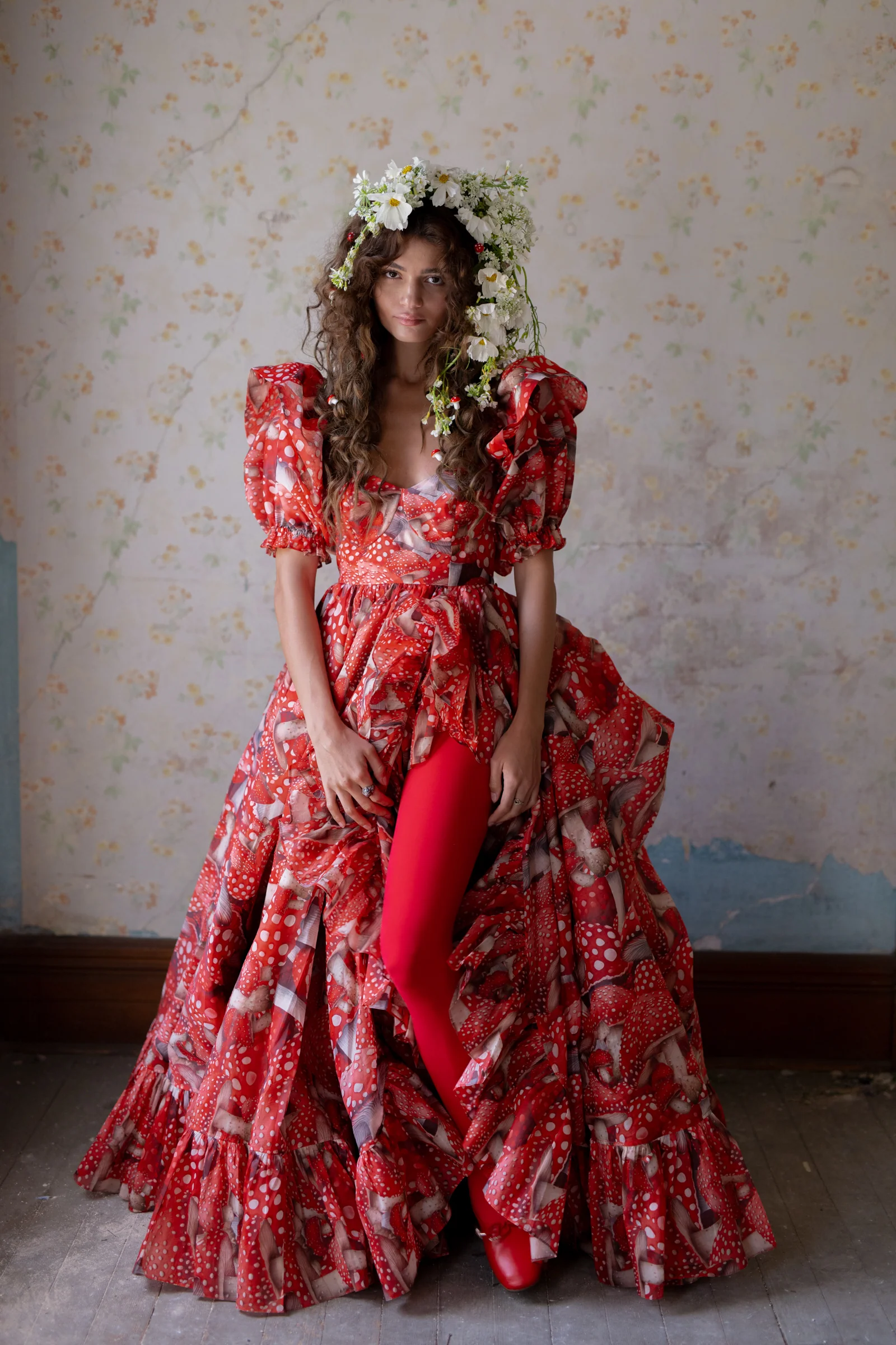 The Toadstool In Bloom Bridal Gown - Image 12