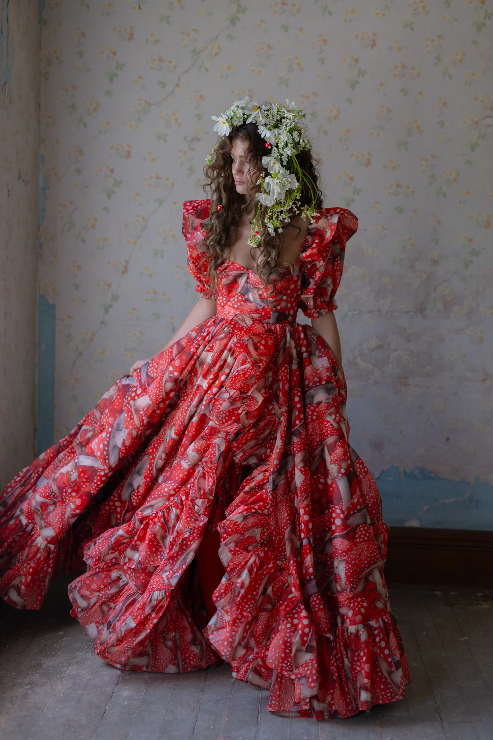 The Toadstool In Bloom Bridal Gown - Image 18