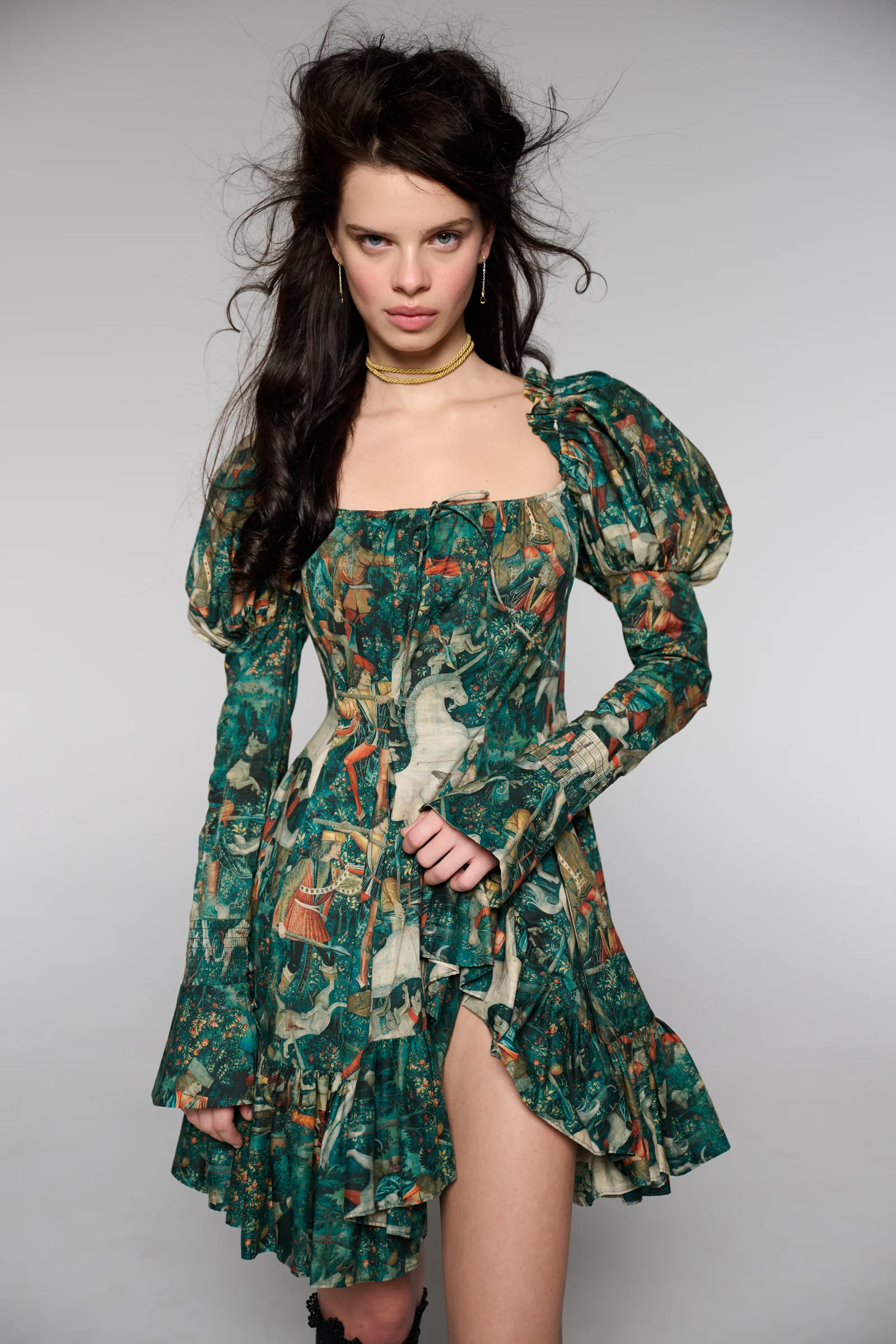 The Unicorn Defends Himself Astronomers Mini Dress - Image 16