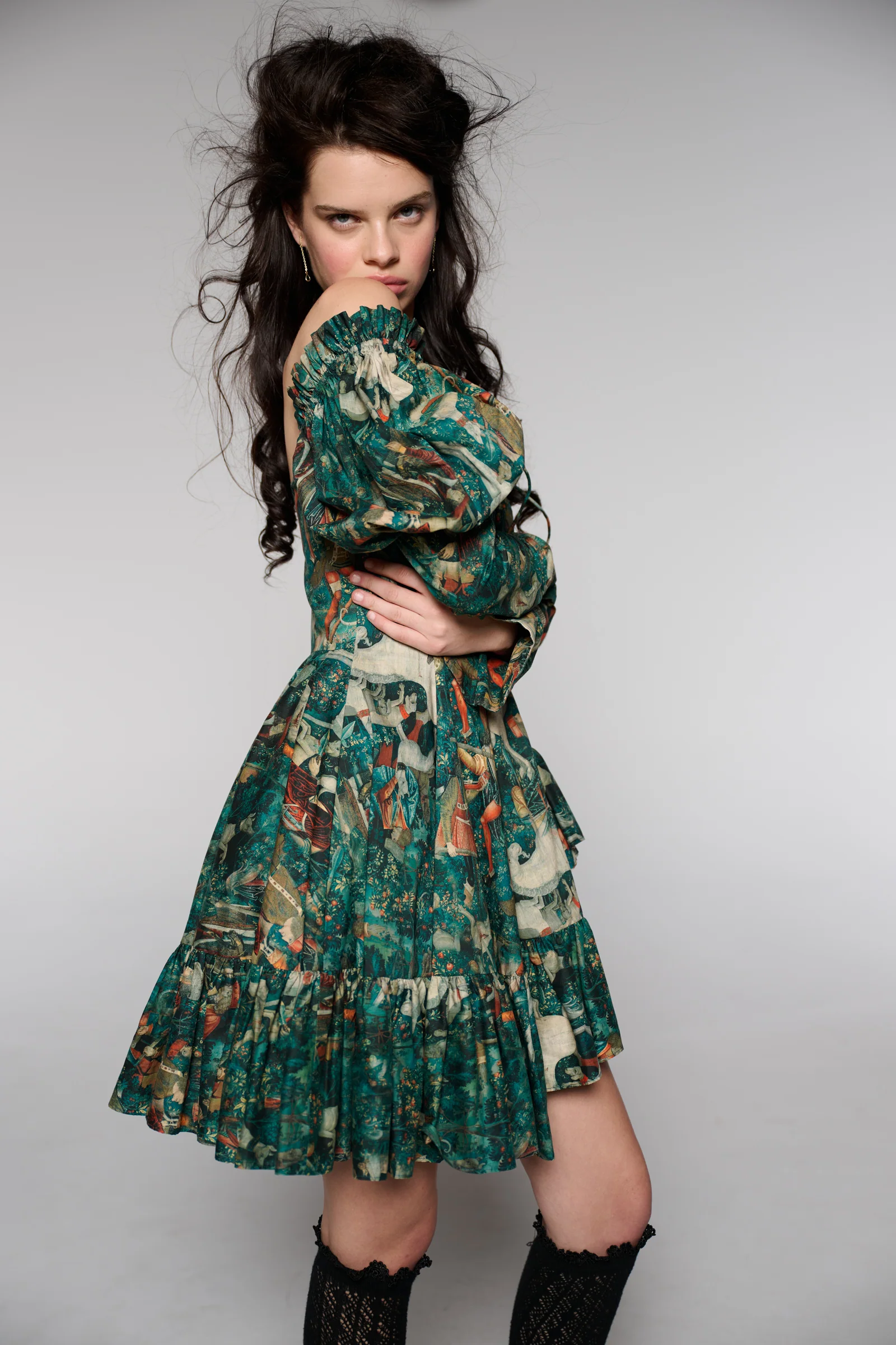 The Unicorn Defends Himself Astronomers Mini Dress - Image 3