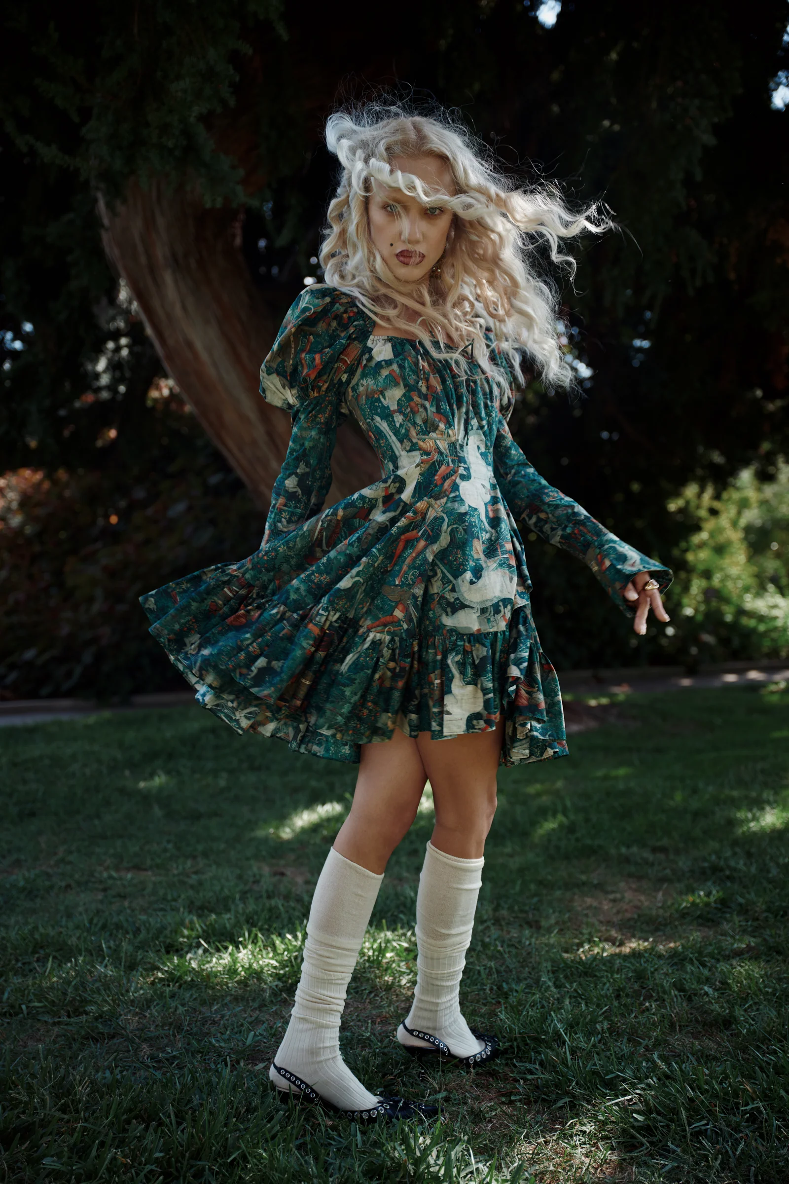 The Unicorn Defends Himself Astronomers Mini Dress - Image 7