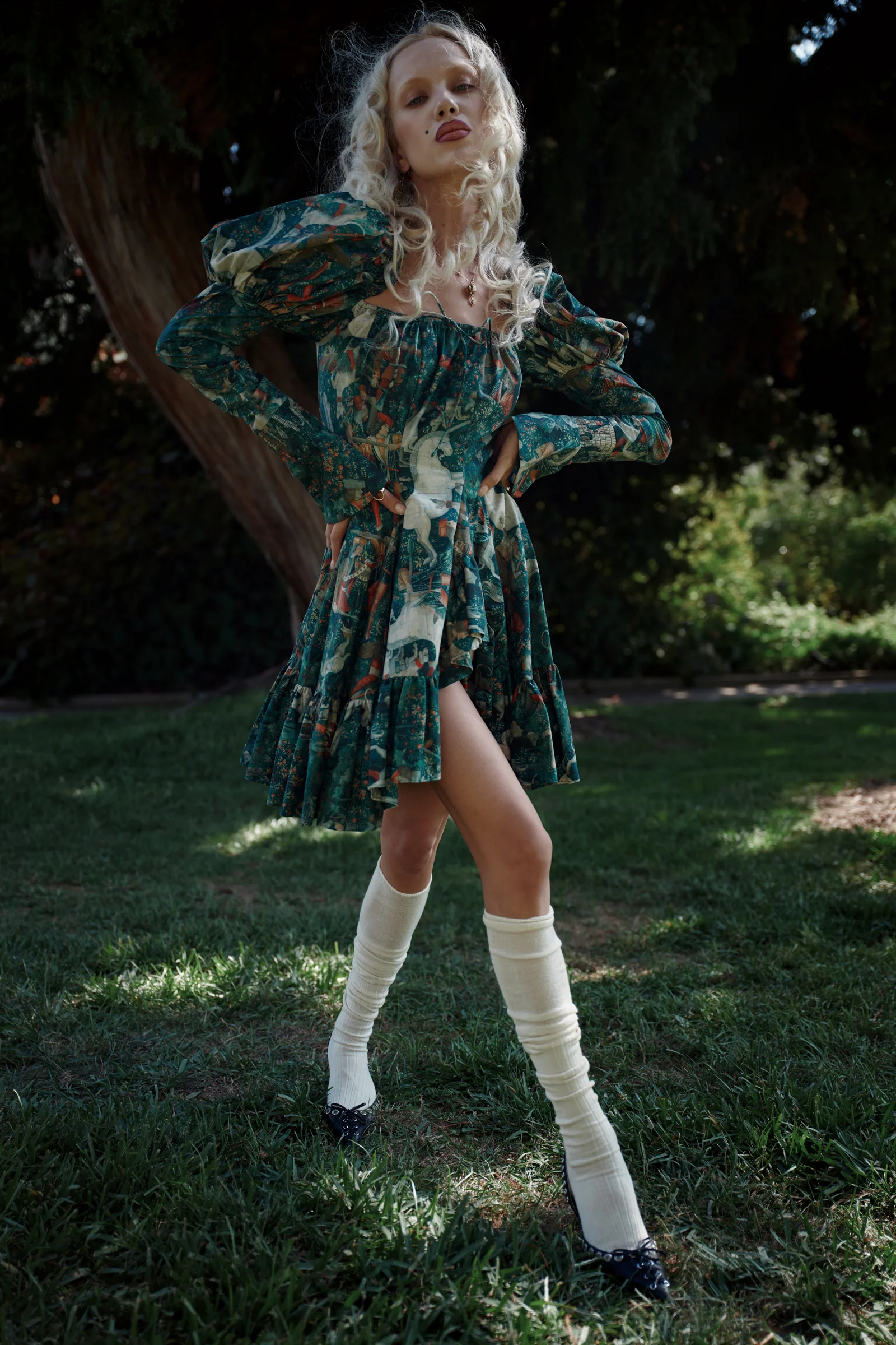 The Unicorn Defends Himself Astronomers Mini Dress - Image 8