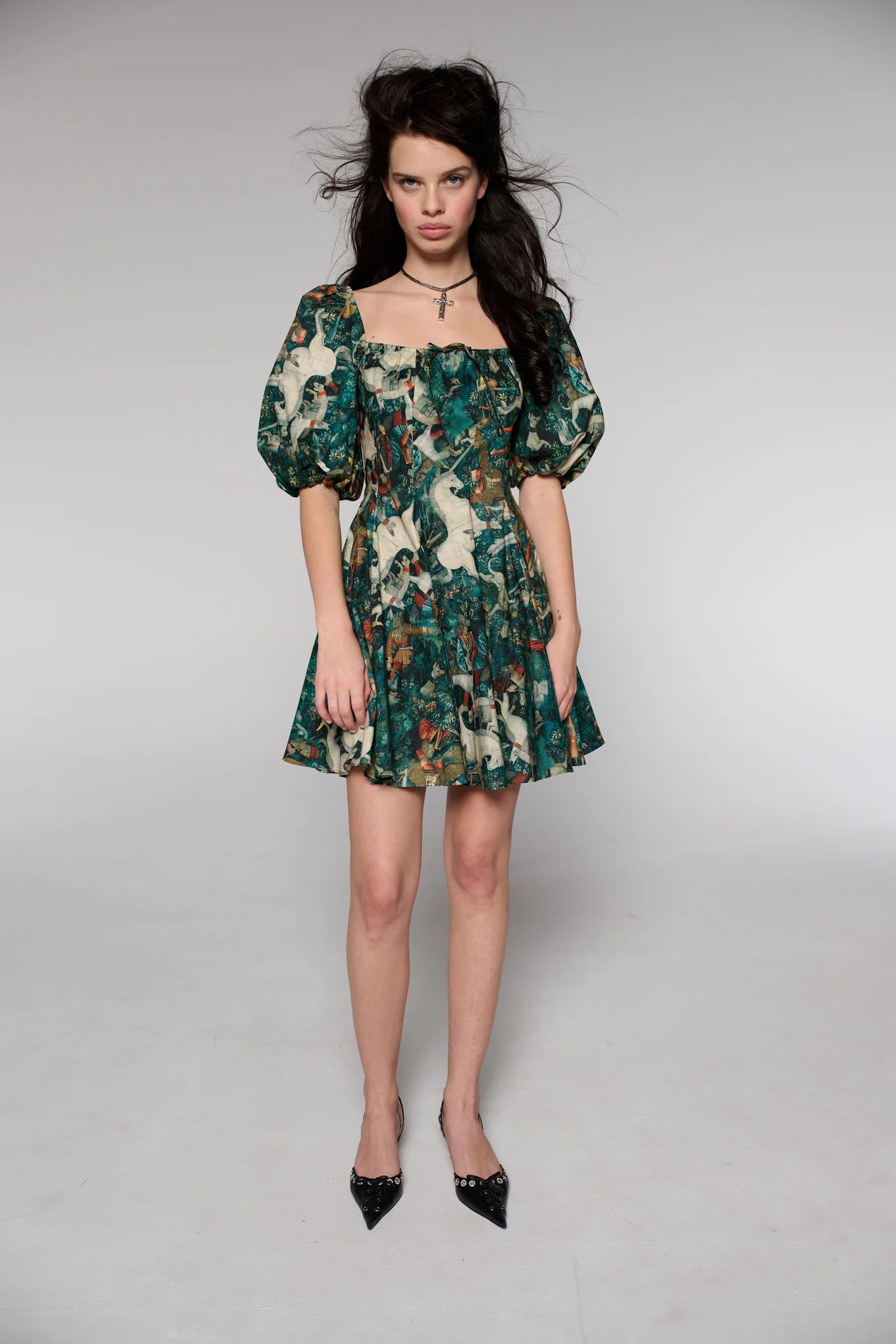 The Unicorn Defends Himself Mini Day Dress - Image 12