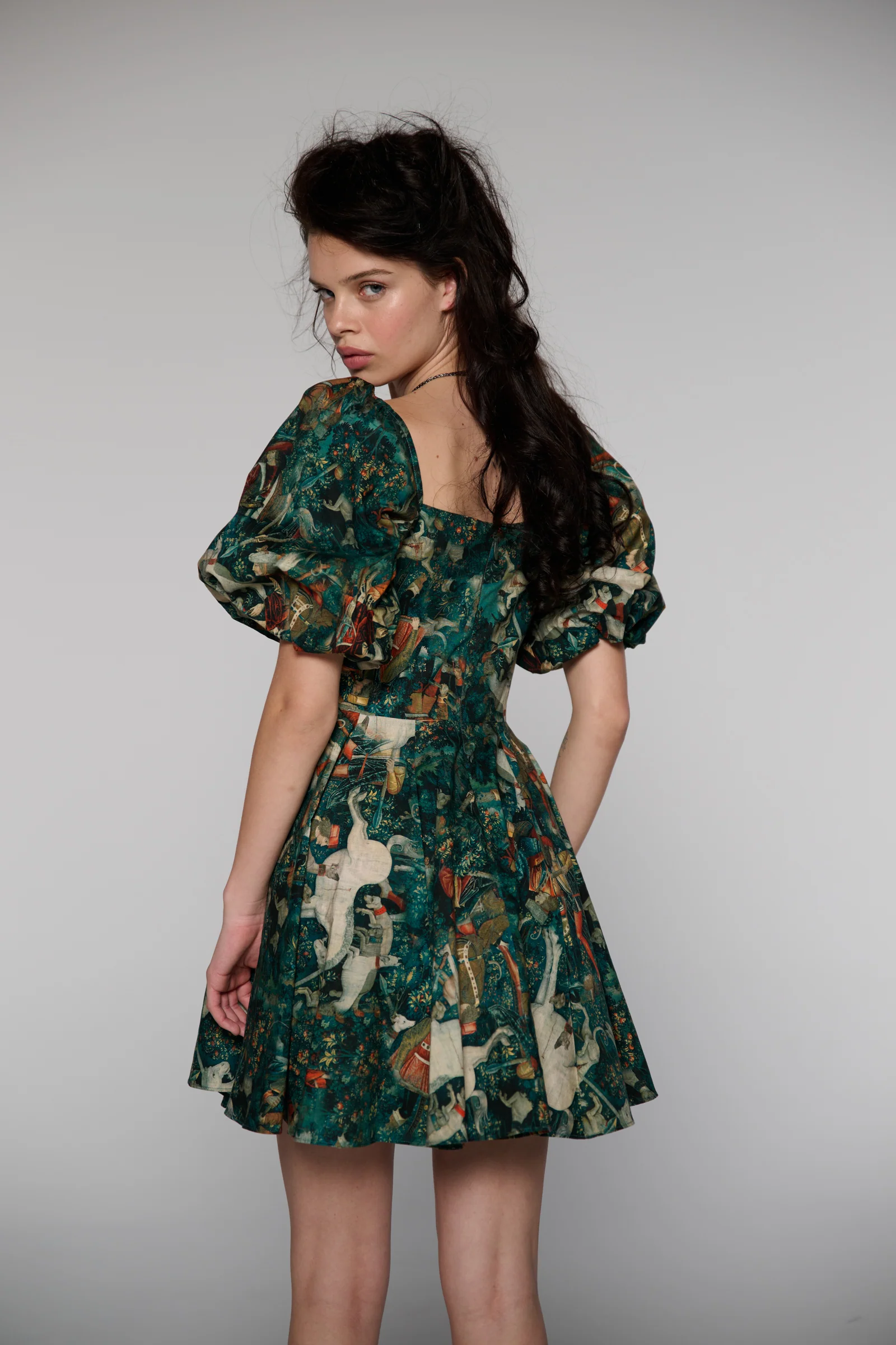 The Unicorn Defends Himself Mini Day Dress - Image 3