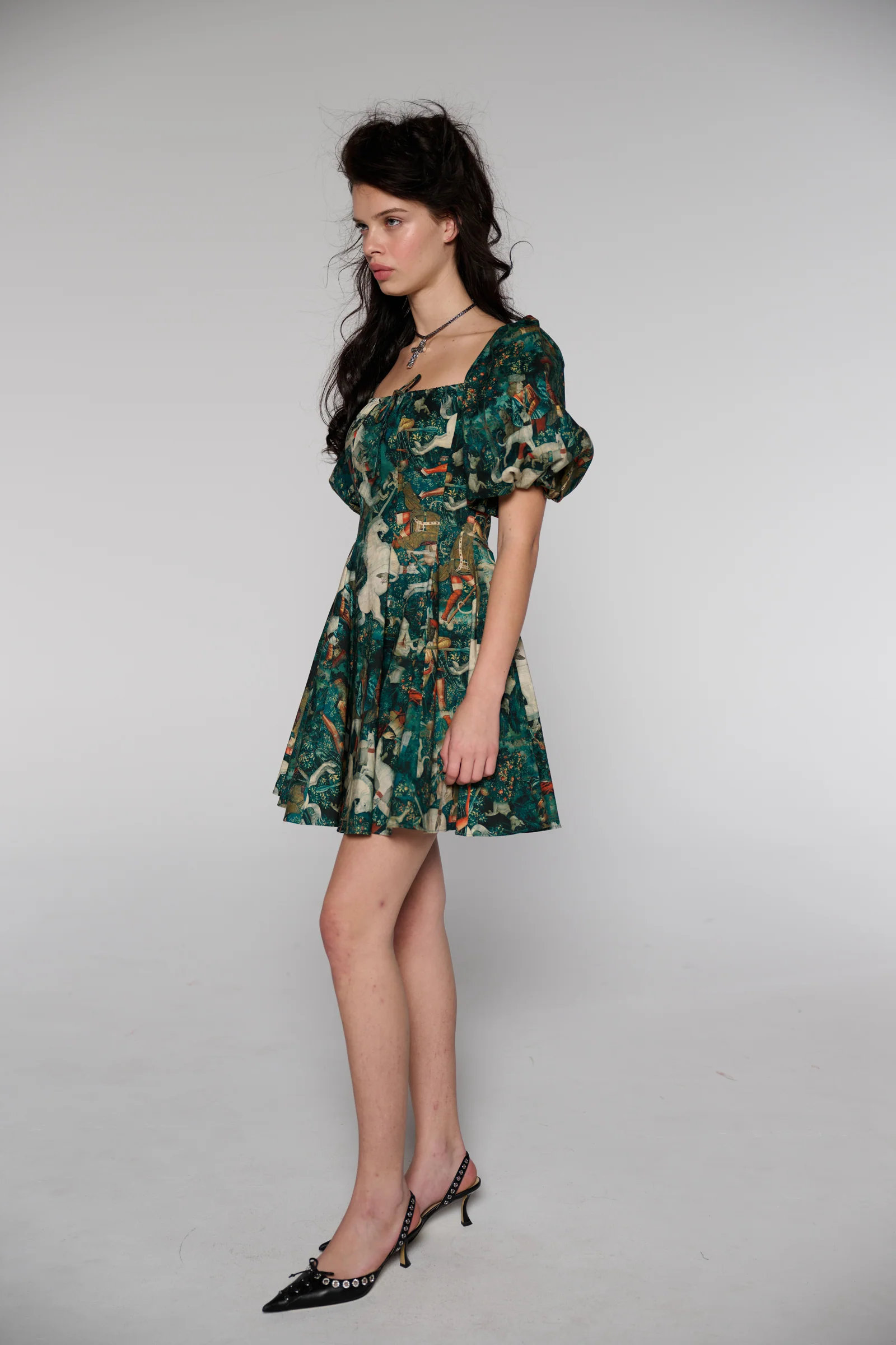 The Unicorn Defends Himself Mini Day Dress - Image 5