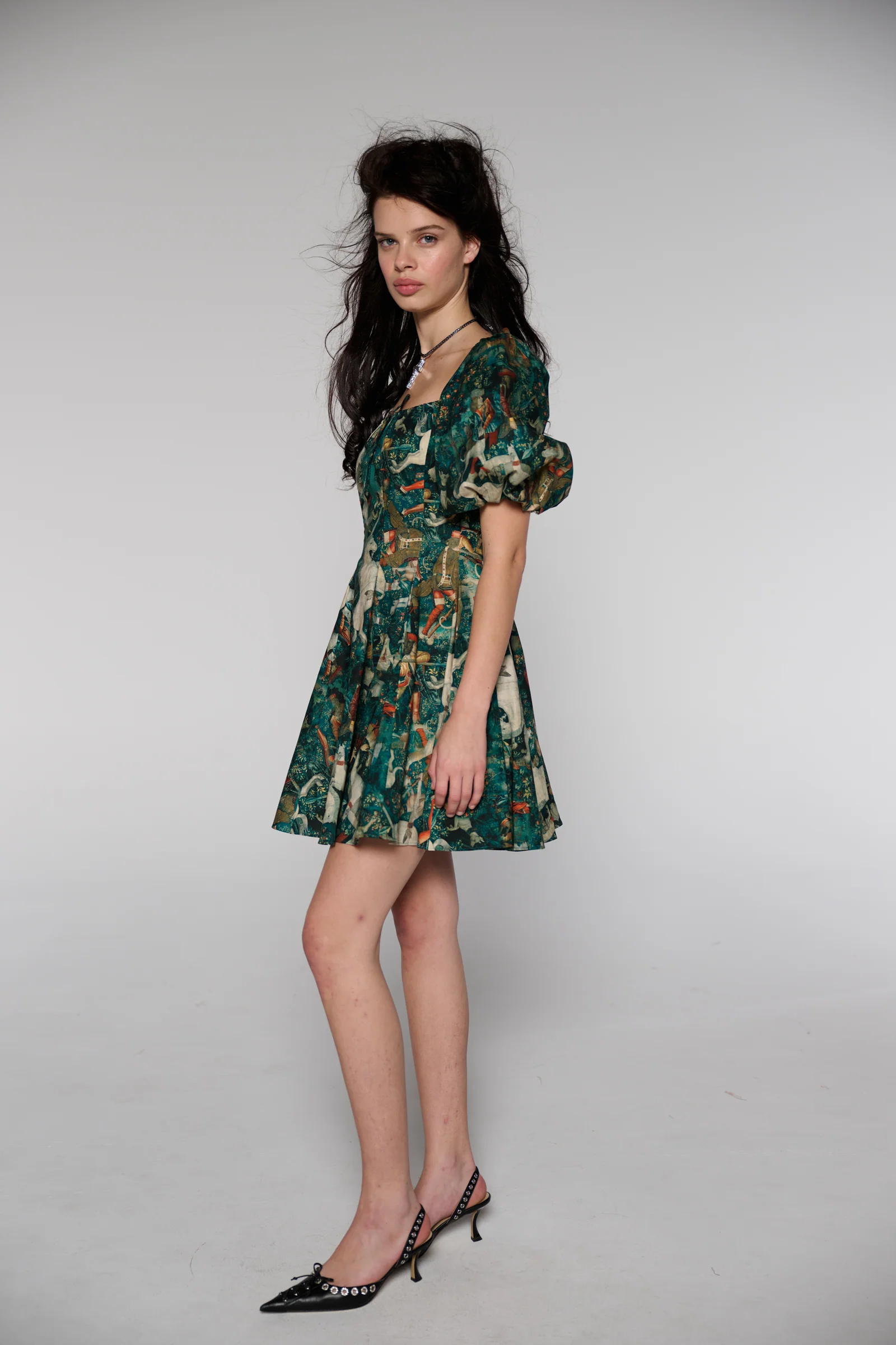 The Unicorn Defends Himself Mini Day Dress - Image 6