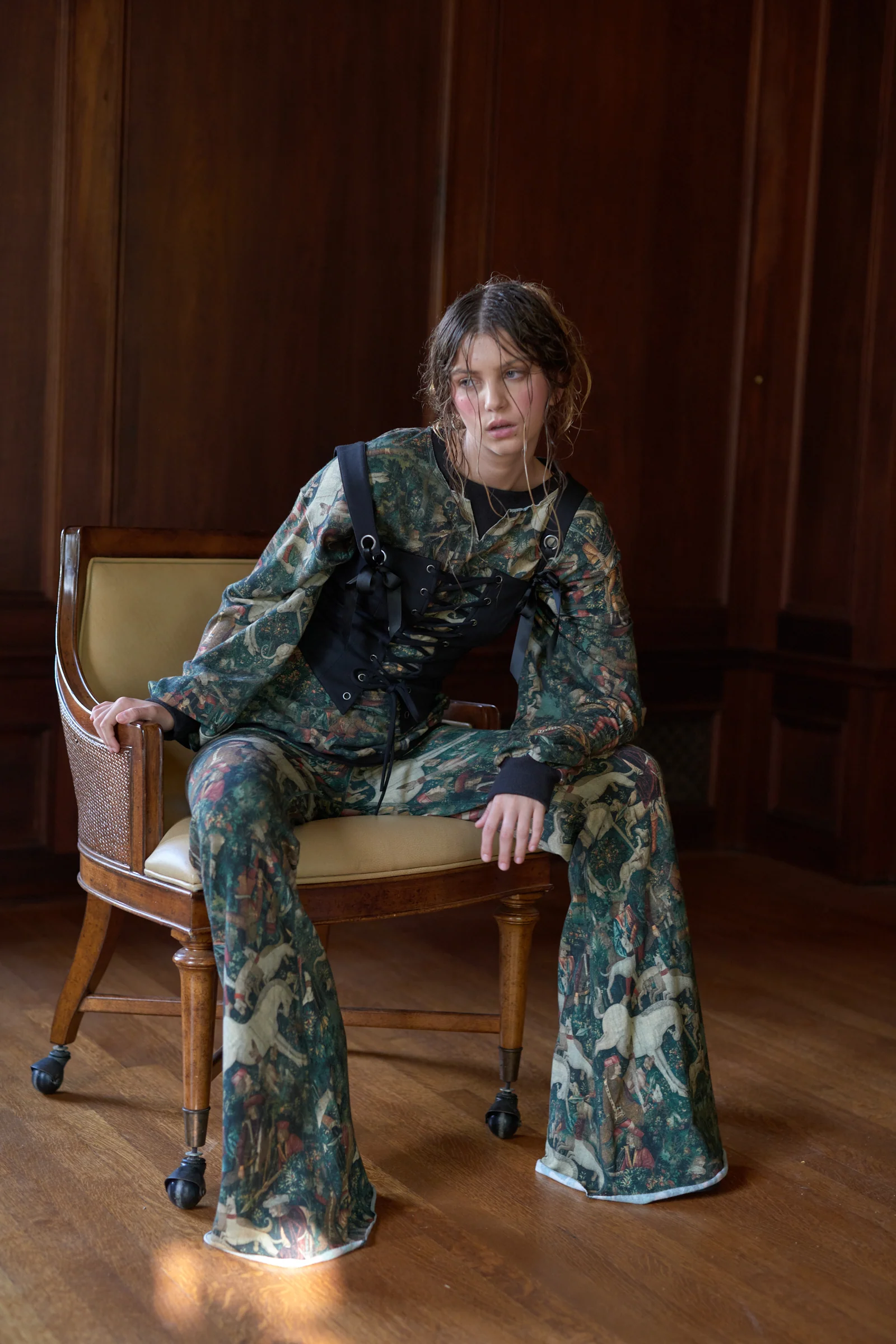 The Unicorn Defends Himself Pillow Sweater - Image 3