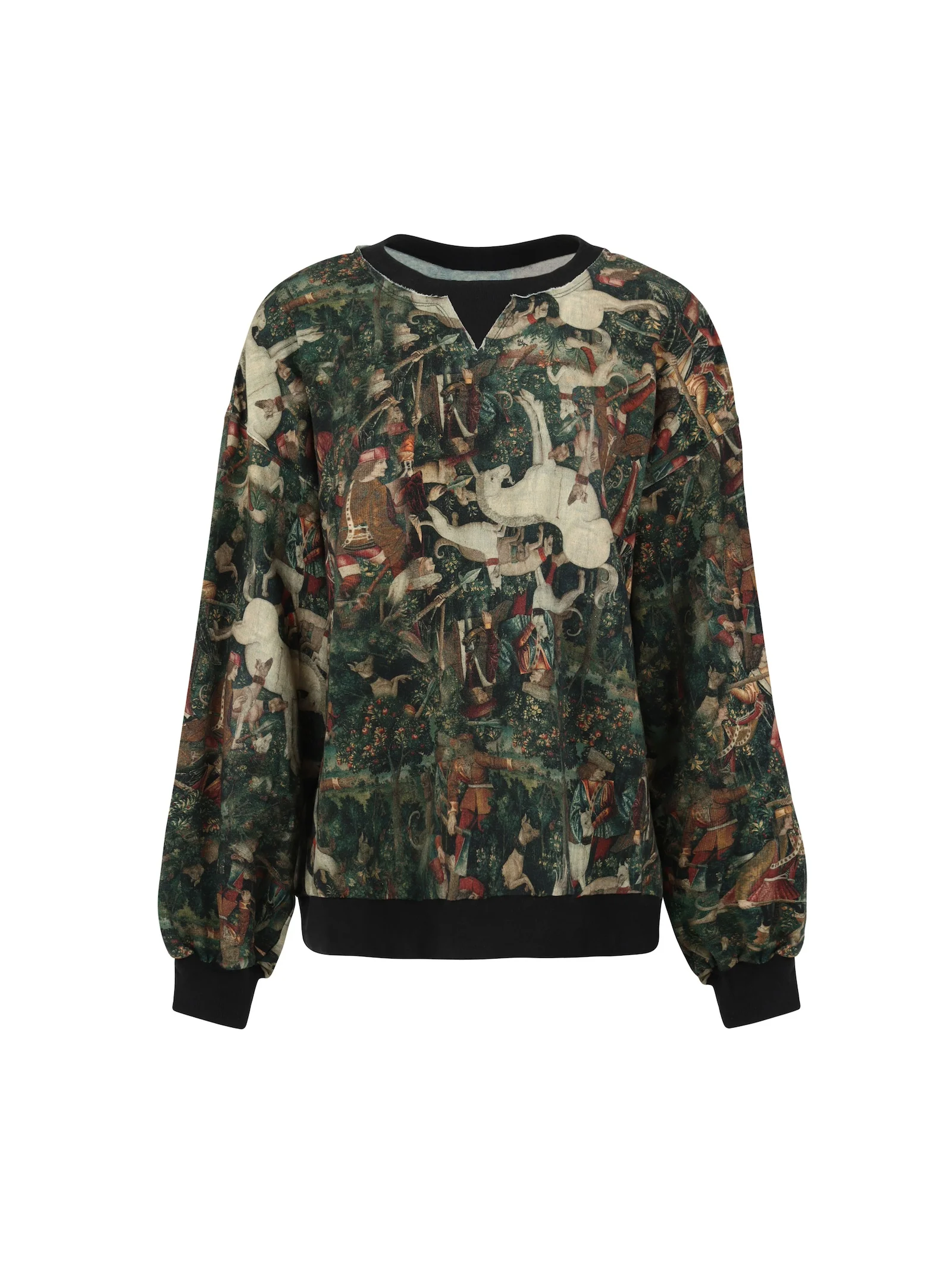 The Unicorn Defends Himself Pillow Sweater - Image 4