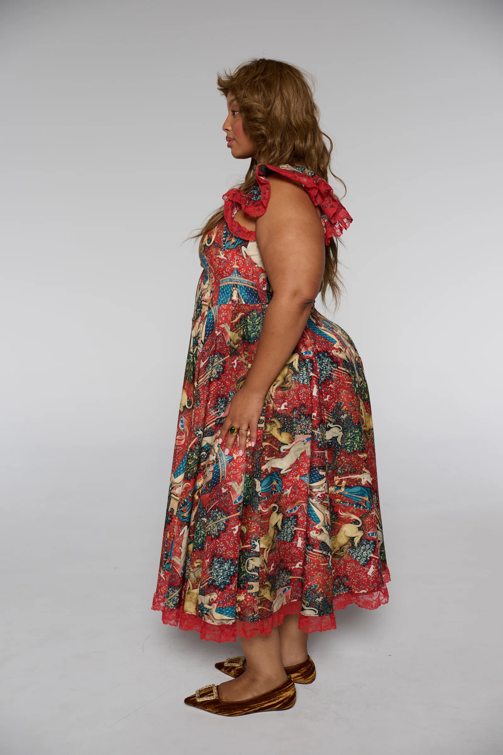 The Lady and the Unicorn Flea Market Dress - Image 4